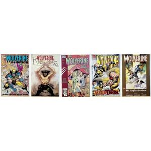 Wolverine Graphic‎ Novel Lot (5) Marvel TPBs Jungle Adventure, Knight of Terra